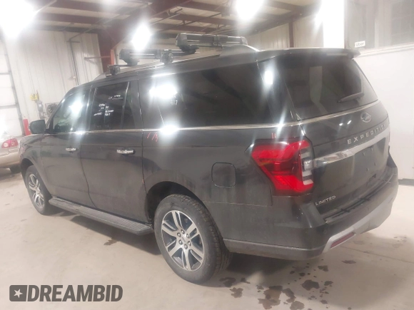 2024 Ford Expedition Max Limited z VIN 1FMJK2A87REA19915, wystawiony jako IAAI lot #41631282 z przebiegiem 37 606 mil mil oraz . Historia ofert i sprzedaży dostępna na DreamBid. Obrazek 3.