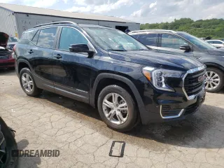 2023 GMC Terrain SLE с VIN 3GKALMEG7PL184265, выставлен на аукционе Copart как лот 63251594 с пробегом 42 686 миль миль и Чистый • Clean title. История ставок и продаж доступна на DreamBid. Изображение 4.