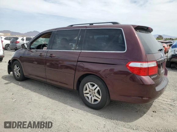2007 Honda Odyssey EX with VIN 5FNRL38467B425337, listed as a Copart auction lot 52450795 with 143,791 mi miles and Salvage Title. Bid and sale history available at carsss.com. Image 2.