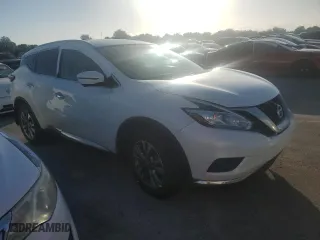 2015 Nissan Murano SV with VIN 5N1AZ2MG0FN290650, listed as a Copart auction lot 80395094 with 0 mi miles and Salvage Title. Bid and sale history available at carsss.com. Image 4.
