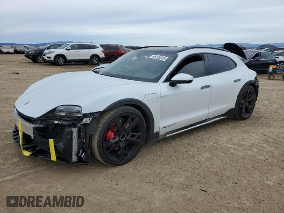 2022 Porsche Taycan 4S z VIN WP0BB2Y15NSA71463, wystawiony jako Copart lot #45126285 z przebiegiem 24 916 mil mil oraz Szkoda całkowita • Salvage title. Historia ofert i sprzedaży dostępna na DreamBid. Obrazek 1.