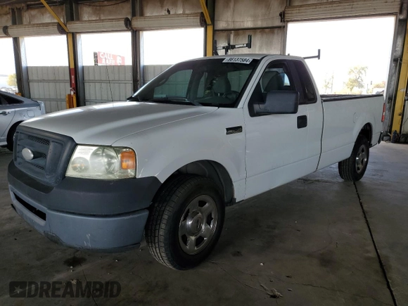 2007 Ford F-150 XL with VIN 1FTRF12237KC72194, listed as a Copart auction lot 86137584 with 245,058 mi miles and Clean Title. Bid and sale history available at carsss.com. Image 1.