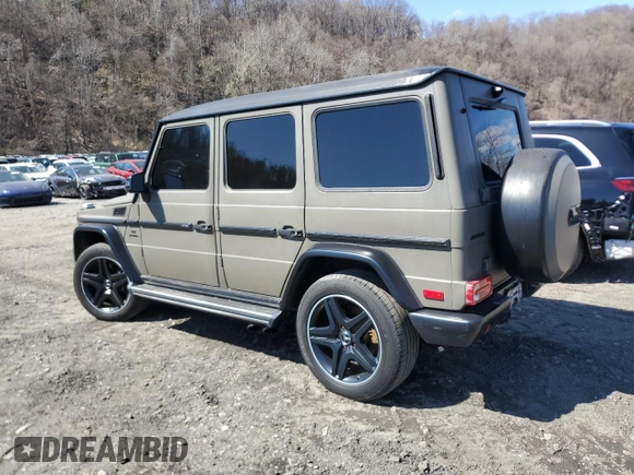 2017 Mercedes-Benz G 63 AMG with VIN WDCYC7DF5HX273627, listed as a Copart auction lot 52704505 with 57,631 mi miles and Salvage title. Bid and sale history available at DreamBid. Image 2.