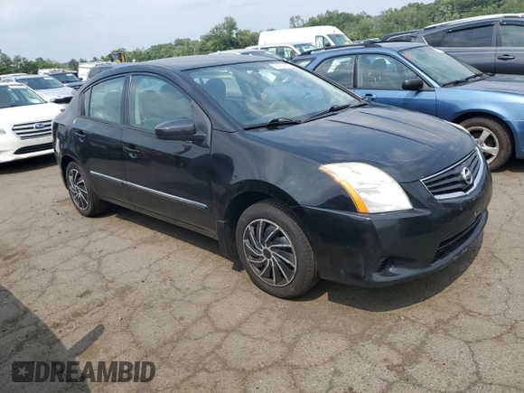 2012 Nissan Sentra S with VIN 3N1AB6AP8CL735557, listed as a Copart auction lot 60151655 with 167,128 mi miles and Salvage title. Bid and sale history available at DreamBid. Image 4.