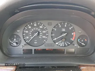 2000 BMW 7 Series 740iA with VIN WBAGG8341YDN80237, listed as a Copart auction lot 52212515 with 0 mi miles and Salvage Title. Bid and sale history available at carsss.com. Image 9.