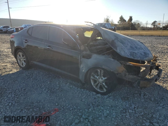 2012 Kia Optima EX with VIN 5XXGN4A62CG030047, listed as a Copart auction lot 85845444 with Not Provided miles and Salvage Title. Bid and sale history available at carsss.com. Image 4.