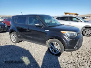 2014 Kia Soul + with VIN KNDJP3A50E7018427, listed as a Copart auction lot 42261125 with 124,816 mi miles and Salvage Title. Bid and sale history available at carsss.com. Image 4.