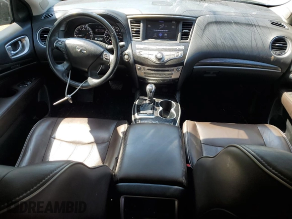 2017 Infiniti QX60 with VIN 5N1DL0MN3HC519578, listed as a Copart auction lot 54068375 with 112,302 mi miles and Clean Title. Bid and sale history available at DreamBid. Image 8.