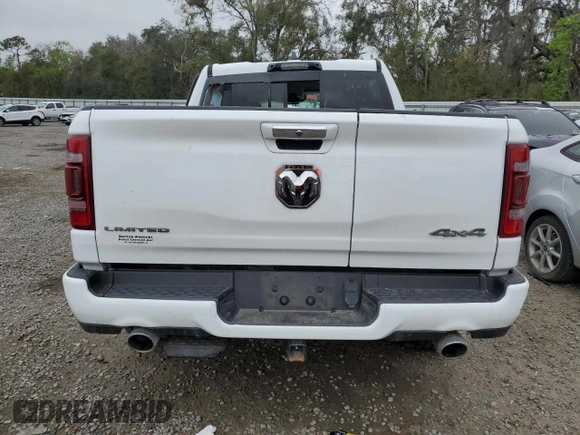 2022 Ram 1500 Limited with VIN 1C6SRFHM2NN161007, listed as a Copart auction lot 45602115 with 30,762 mi miles and Salvage title. Bid and sale history available at DreamBid. Image 6.