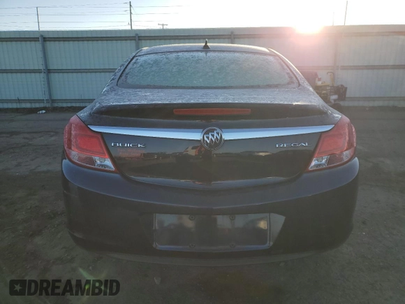 2012 Buick Regal with VIN 2G4GR5EK1C9166173, listed as a Copart auction lot 50806895 with 66,023 mi miles and Salvage Title. Bid and sale history available at carsss.com. Image 6.