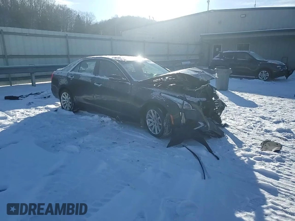 2016 Cadillac CTS AWD with VIN 1G6AW5SXXG0107872, listed as a Copart auction lot 87631955 with 51,624 mi miles and Salvage title. Bid and sale history available at DreamBid. Image 14.