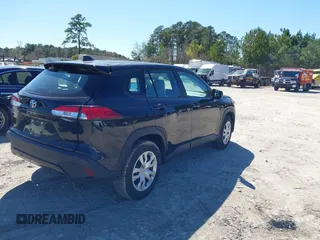 2024 Toyota Corolla Cross L with VIN 7MUAAAAG5RV075179, listed as a IAAI auction lot 41822074 with 31,521 mi miles and . Bid and sale history available at DreamBid. Image 4.