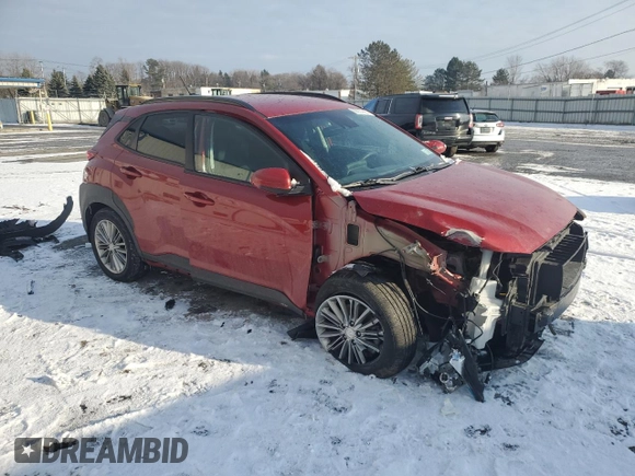 2020 Hyundai Kona SEL with VIN KM8K2CAA9LU588534, listed as a Copart auction lot 88657985 with 47,043 mi miles and Salvage Title. Bid and sale history available at carsss.com. Image 4.