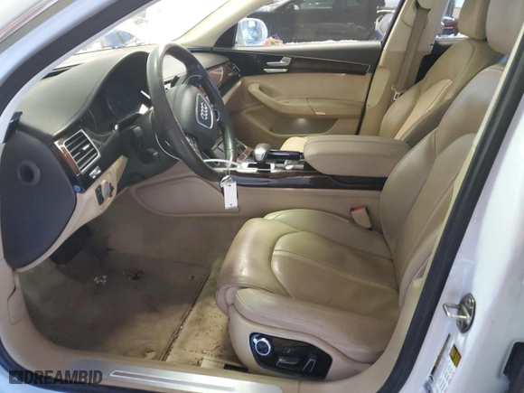 2013 Audi A8 L 3.0L with VIN WAURGAFD9DN032972, listed as a Copart auction lot 87994705 with 126,798 mi miles and Salvage Title. Bid and sale history available at carsss.com. Image 7.