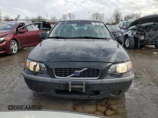 2003 Volvo S60 2.4L with VIN YV1RS61T632284394, listed as a Copart auction lot 89223865 with 204,425 mi miles and Salvage Title. Bid and sale history available at carsss.com. Image 5.