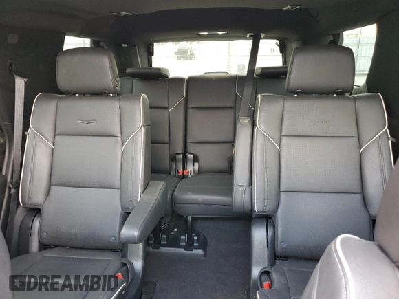 2023 Cadillac Escalade 4WD Premium Luxury with VIN 1GYS4BKL5PR388049, listed as a Copart auction lot 54626395 with 28,152 mi miles and Salvage title. Bid and sale history available at DreamBid. Image 10.