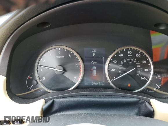 2017 Lexus NX 200t with VIN JTJYARBZ7H2078501, listed as a Copart auction lot 59985045 with 107,642 mi miles and Salvage title. Bid and sale history available at DreamBid. Image 9.