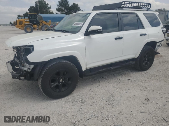 2023 Toyota 4Runner SR5 Premium with VIN JTENU5JR0P6153775, listed as a Copart auction lot 53680035 with 22,662 mi miles and Salvage title. Bid and sale history available at DreamBid. Image 1.