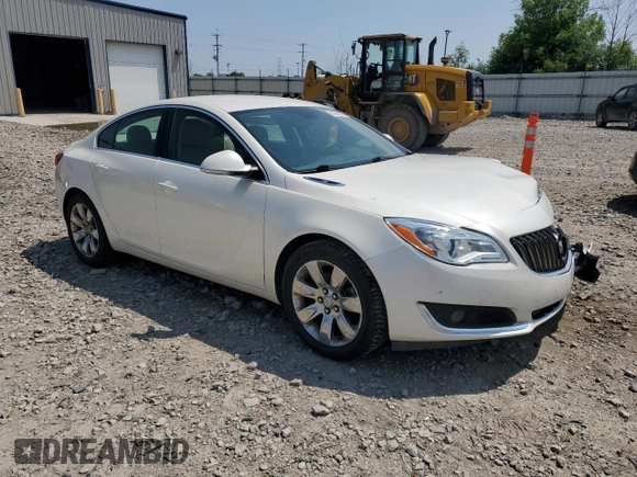 2014 Buick Regal with VIN 2G4GK5EX0E9221506, listed as a Copart auction lot 61941555 with 105,259 mi miles and Non repairable. Bid and sale history available at DreamBid. Image 4.