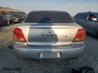 2002 Toyota ECHO with VIN JTDBT123220235015, listed as a Copart auction lot 68535954 with 177,156 mi miles and Salvage Title. Bid and sale history available at carsss.com. Image 6.
