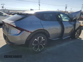 2022 Kia EV6 Wind with VIN KNDC34LA7N5080956, listed as a Copart auction lot 67970294 with 0 mi miles and Salvage Title. Bid and sale history available at carsss.com. Image 3.