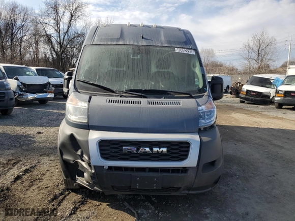 2021 Ram ProMaster Cargo Van with VIN 3C6MRVJG4ME556509, listed as a Copart auction lot 53407545 with 81,768 mi miles and Clean Title. Bid and sale history available at carsss.com. Image 5.
