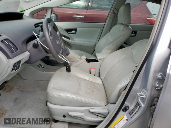2011 Toyota Prius I with VIN JTDKN3DU1B0321220, listed as a Copart auction lot 57078355 with 185,807 mi miles and Clean Title. Bid and sale history available at DreamBid. Image 7.