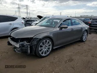 2012 Audi A7 Premium Plus with VIN WAUSGAFC7CN002991, listed as a Copart auction lot 54180815 with 67,323 mi miles and Salvage title. Bid and sale history available at DreamBid. Image 1.