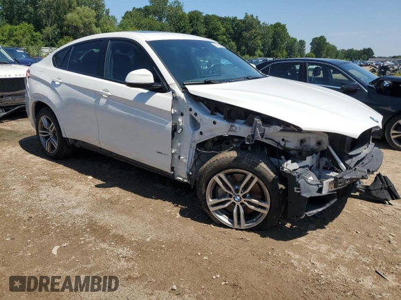 2019 BMW X6 xDrive50i with VIN 5UXKU6C56K0Z67074, listed as a Copart auction lot 65494064 with 97,702 mi miles and Salvage Title. Bid and sale history available at carsss.com. Image 4.