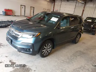 2021 Honda Pilot EX-L z VIN 5FNYF6H54MB082455, wystawiony jako IAAI lot #42343787 z przebiegiem 25 954 mil mil oraz . Historia ofert i sprzedaży dostępna na DreamBid. Obrazek 17.