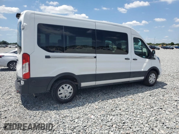 2024 Ford Transit Passenger XL with VIN 1FBAX2C89RKA74343, listed as a Copart auction lot 53151605 with 32,299 mi miles and Clean Title. Bid and sale history available at carsss.com. Image 3.