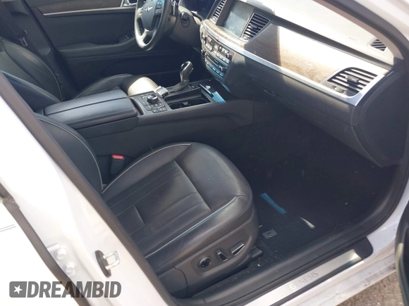 2017 Genesis G80 3.8L with VIN KMHGN4JE9HU212106, listed as a IAAI auction lot 42311384 with 74,511 mi miles and . Bid and sale history available at DreamBid. Image 5.