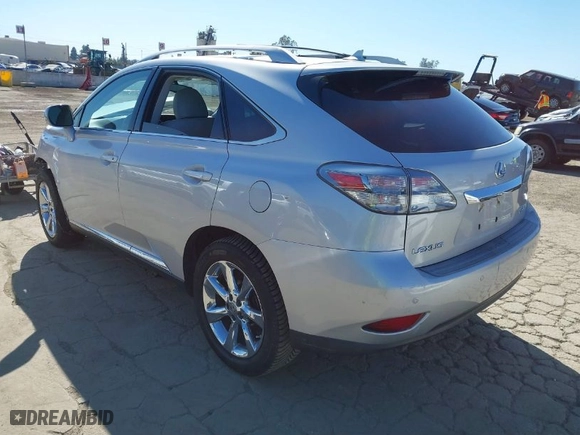 2010 Lexus RX 350 with VIN JTJZK1BA9A2410070, listed as a IAAI auction lot 41648216 with 119,920 mi miles. Bid and sale history available at carsss.com. Image 3.
