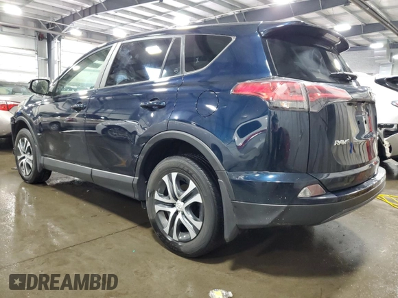 2017 Toyota RAV4 LE with VIN JTMBFREV6HJ165878, listed as a Copart auction lot 58940845 with 120,897 mi miles and Salvage title. Bid and sale history available at DreamBid. Image 2.