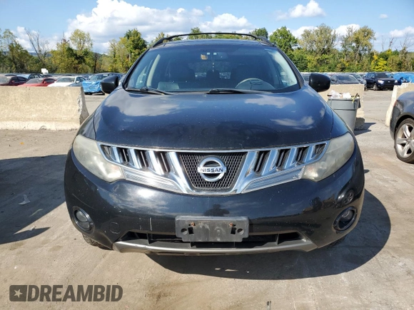 2009 Nissan Murano LE with VIN JN8AZ18W19W212073, listed as a Copart auction lot 71870004 with 135,845 mi miles and Clean Title. Bid and sale history available at carsss.com. Image 5.