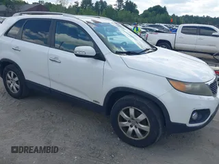 2011 Kia Sorento LX with VIN 5XYKTCA11BG164847, listed as a IAAI auction lot 42594160 with 128,906 mi miles and . Bid and sale history available at DreamBid. Image 1.