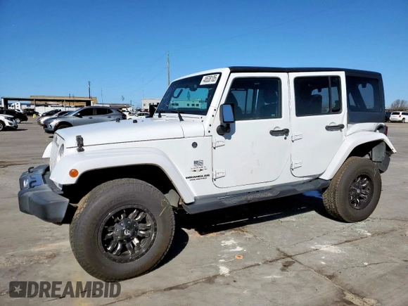 2017 Jeep Wrangler Unlimited Sahara with VIN 1C4BJWEG3HL665774, listed as a Copart auction lot 48538105 with 98,676 mi miles and Salvage Title. Bid and sale history available at carsss.com. Image 1.