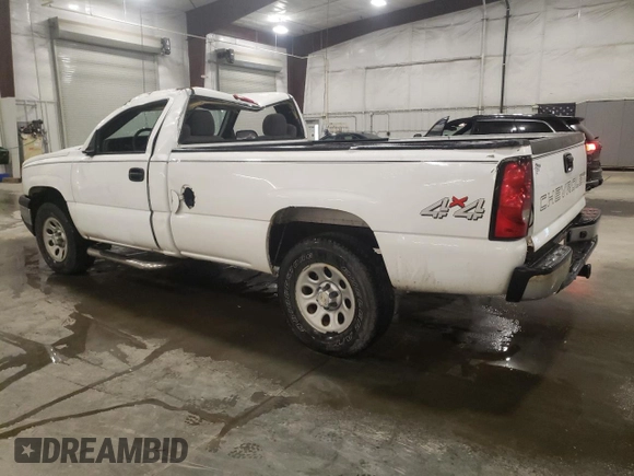 2006 Chevrolet Silverado 1500 Work Truck with VIN 3GCEK14X86G240897, listed as a Copart auction lot 80184834 with 103,530 mi miles and Salvage Title. Bid and sale history available at carsss.com. Image 2.