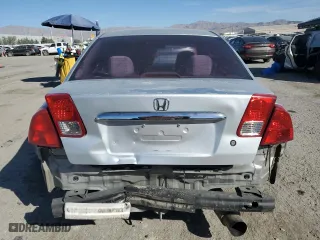 2003 Honda Civic LX with VIN 2HGES16693H582618, listed as a Copart auction lot 46436335 with 182,405 mi miles and Salvage Title. Bid and sale history available at carsss.com. Image 6.