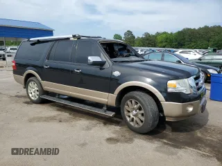2013 Ford Expedition Max XLT с VIN 1FMJK1H56DEF00527, выставлен на аукционе Copart как лот 52957775 с пробегом 179 453 миль миль и Списание • Salvage title. История ставок и продаж доступна на DreamBid. Изображение 4.
