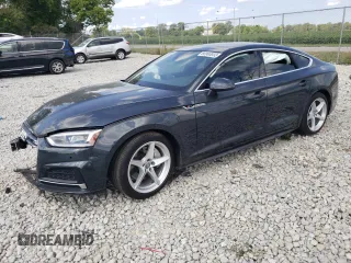 2019 Audi A5 Sportback Premium Plus with VIN WAUENCF50KA072998, listed as a Copart auction lot 66960033 with 0 mi miles. Bid and sale history available at carsss.com. Image 1.