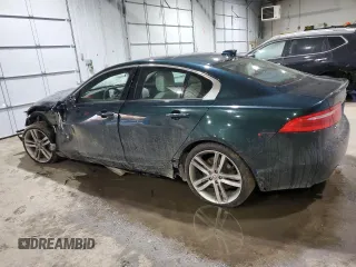 2017 Jaguar XE 35t Premium with VIN SAJAJ4BV6HA971027, listed as a Copart auction lot 86413314 with 79,823 mi miles and Salvage Title. Bid and sale history available at carsss.com. Image 2.