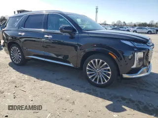 2024 Hyundai Palisade Calligraphy z VIN KM8R7DGE6RU758065, wystawiony jako Copart lot #48385145 z przebiegiem 24 220 mil mil oraz Szkoda całkowita • Salvage title. Historia ofert i sprzedaży dostępna na DreamBid. Obrazek 4.