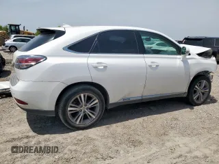 2015 Lexus RX 450h with VIN 2T2ZB1BA2FC002307, listed as a Copart auction lot 56990075 with 120,262 mi miles and Clean title. Bid and sale history available at DreamBid. Image 3.