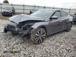 2019 Nissan Altima 2.5 Platinum with VIN 1N4BL4FW4KN305063, listed as a Copart auction lot 80710064 with 75,800 mi miles and Salvage Title. Bid and sale history available at carsss.com. Image 1.