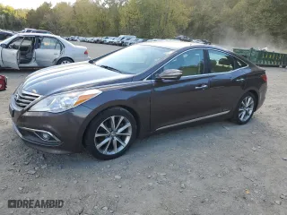 2015 Hyundai Azera with VIN KMHFG4JG1FA483280, listed as a Copart auction lot 75449214 with 126,291 mi miles and Clean Title. Bid and sale history available at carsss.com. Image 1.