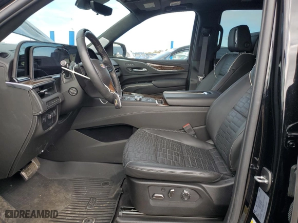 2023 Cadillac Escalade 4WD Sport Platinum with VIN 1GYS4GKL4PR490892, listed as a Copart auction lot 75392044 with 25,984 mi miles and Salvage Title. Bid and sale history available at carsss.com. Image 7.