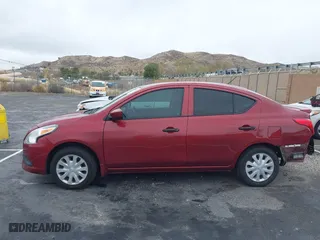 2019 Nissan Versa Sedan SV with VIN 3N1CN7AP4KL818505, listed as a IAAI auction lot 41537110 with 130,474 mi miles. Bid and sale history available at carsss.com. Image 14.