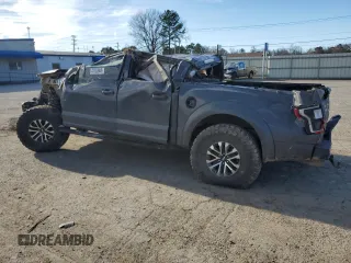 2020 Ford F-150 Raptor with VIN 1FTFW1RG5LFA08708, listed as a Copart auction lot 47223985 with 107,683 mi miles and Salvage Title. Bid and sale history available at carsss.com. Image 2.