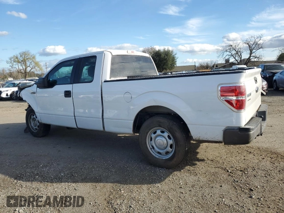 2014 Ford F-150 XL с VIN 1FTEX1CM8EKE65210, выставлен на аукционе Copart как лот 47454495 с пробегом 59 206 миль миль и Списание • Salvage title. История ставок и продаж доступна на DreamBid. Изображение 2.